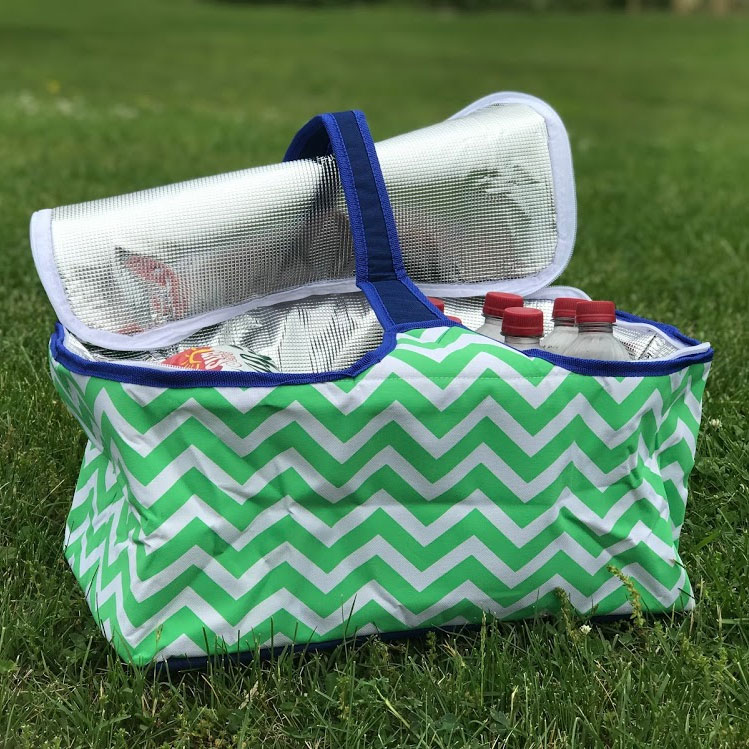 insulated picnic tote